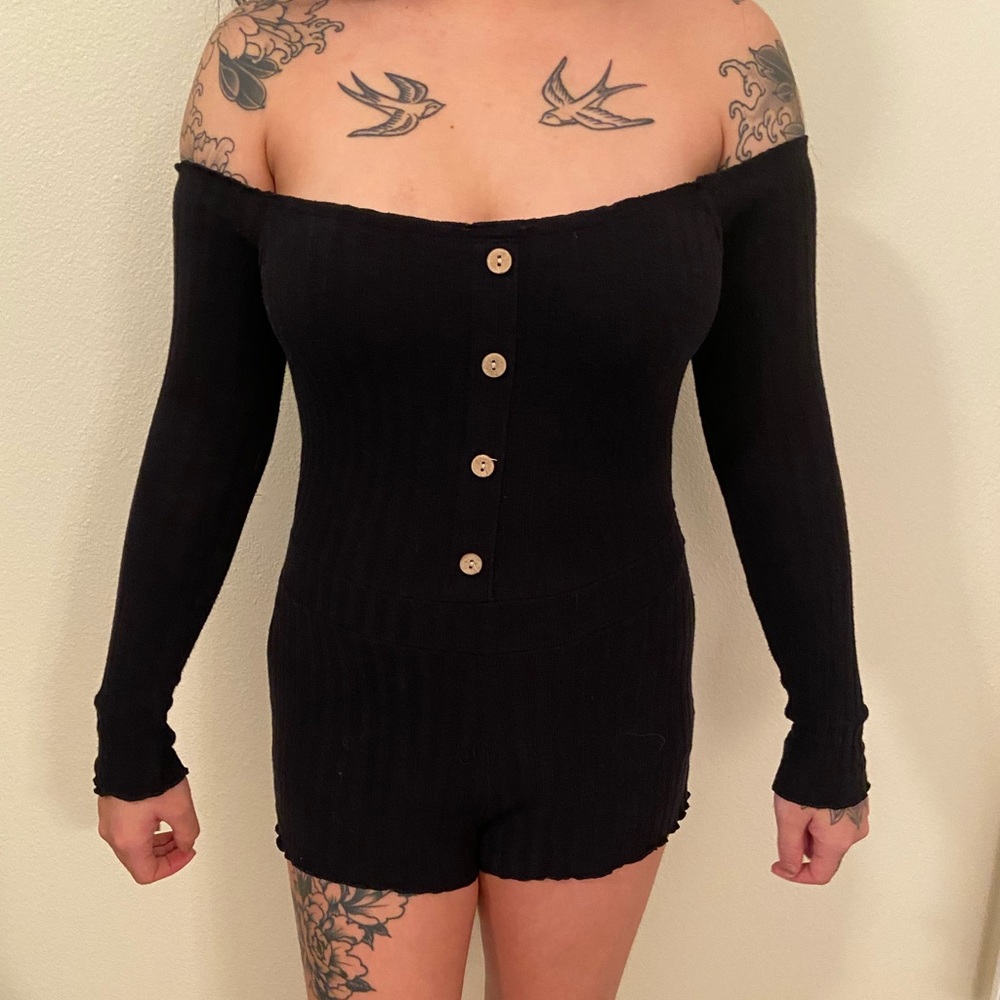 fashion nova off shoulder romper